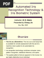 Download PPt on Iris scan by sayyan SN52266686 doc pdf
