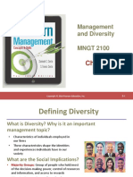 Management and Diversity MNGT 2100: Publishing As Prentice Hall