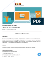 TN-310 315 Toner Reset Instruction