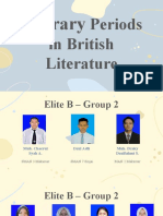 Literary Periods in British Literature