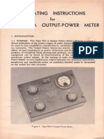 583-A Power Output Meter