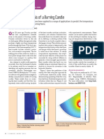 Multiphysics Analysis of A Burning Candle