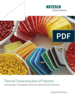 Thermal Characterization of Polymers en Web