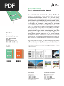 Construction and Design Manual: Stadium Buildings