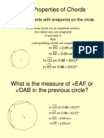 10.3 Properties of Chords: Chords: Segments With Endpoints On The Circle