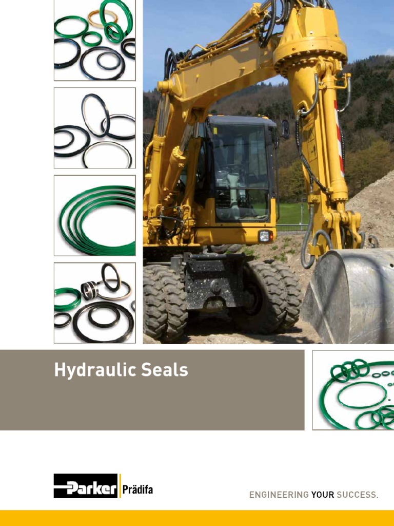 Parker Hannifin Hydraulic Seals Catalogue PDF Specification, 52 OFF