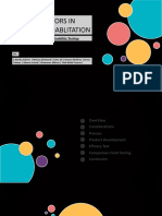 Human Factors in Medical Rehablitation: Product Development and Usability Testing