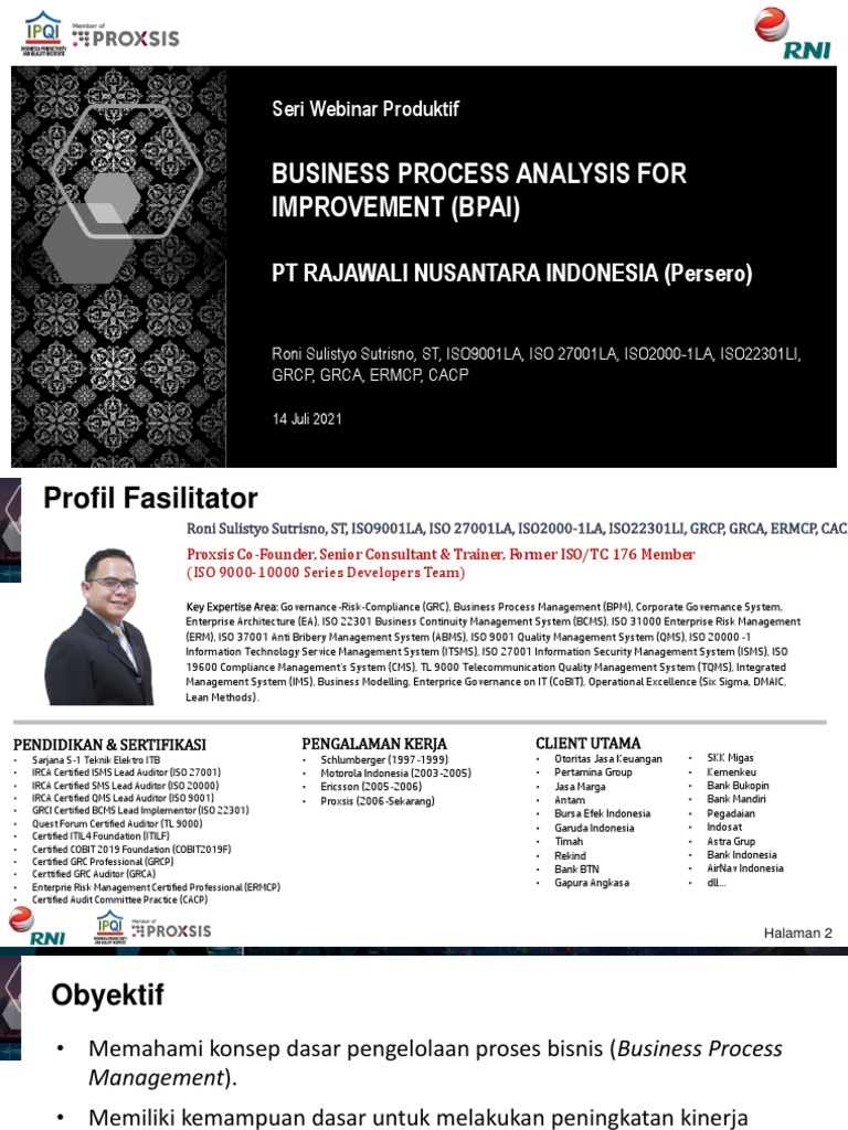 Business Process Analysis For Improvement | PDF | Business Process ...
