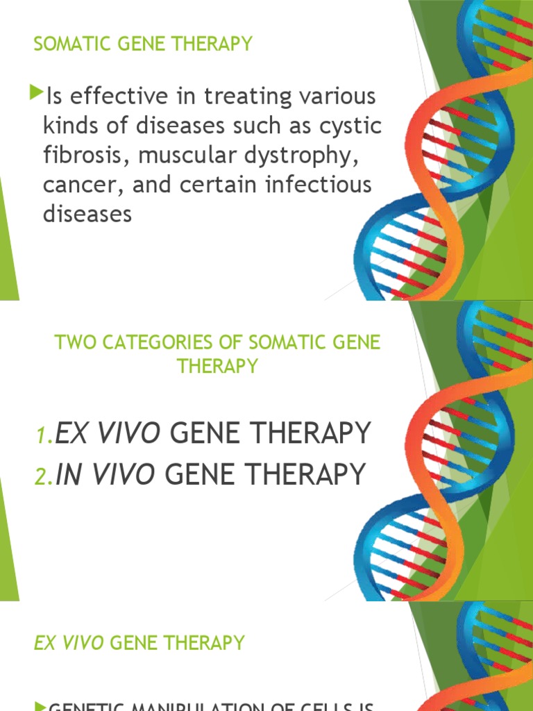 Somatic Gene Therapy Pdf