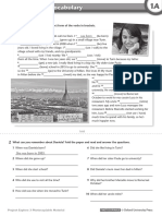 PrEx 3 Photocopiable Worksheets Unit 1