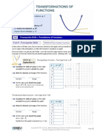 1.1 Math 30-1 Intro, Translations, Notes and Practice