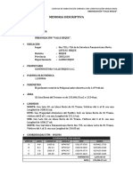 A - Memoria Descriptiva Edificacion