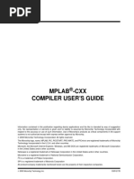 Mplab - CXX Compiler User'S Guide: 2000 Microchip Technology Inc. DS51217B