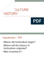 Horticulture History