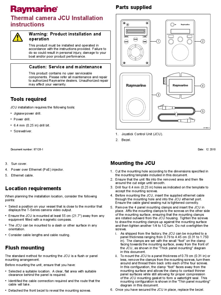 JCU Thermal Camera Installation Guide | PDF | Screw | World Wide Web