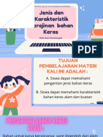 Jenis Karakteristik Kerajinan Bahan Keras