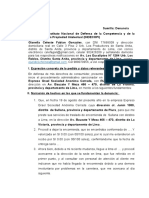 Denuncia contra empresa de transporte por demora en entrega de encomienda