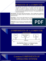 Components of A Computer System