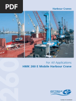 HMK 260 E Mobile Harbour Crane: For All Applications