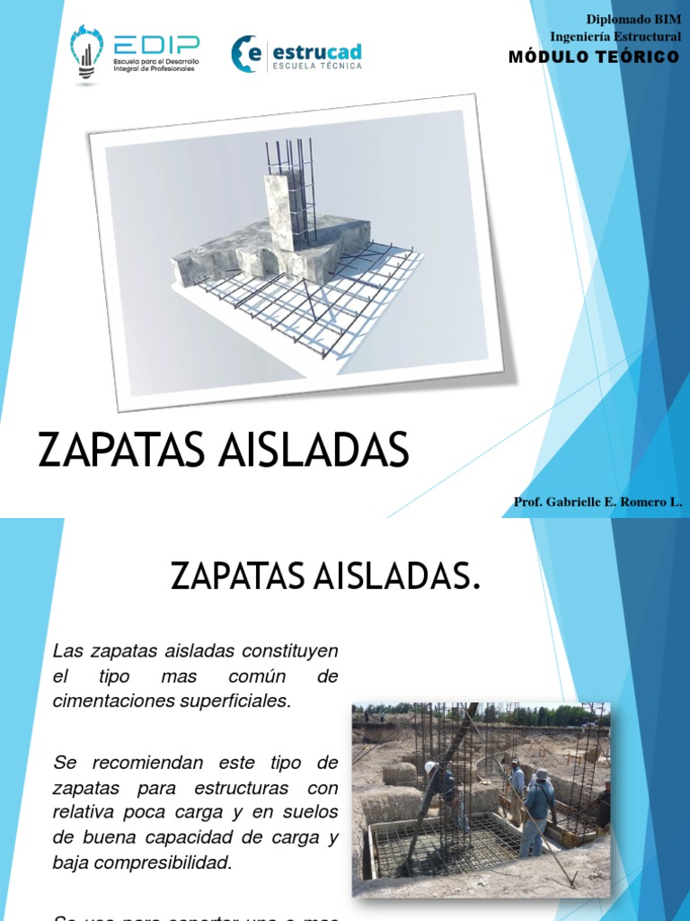 Diseño de Zapatas Aisladas en Ingeniería | PDF | Fundación (Ingeniería) |  Hormigón, image size:768x1024