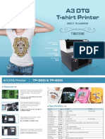 Brochure - SinoColor TP-300i Series DTG Printer