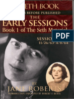 The Early Sessions Book 1 of The Seth Material by Jane Roberts