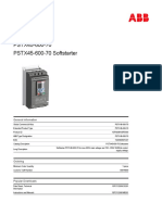 1SFA898105R7000 pstx45 600 70 Softstarter