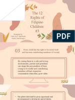 12 Rights of Filipino Children