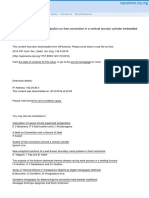 Investigation of Viscous Dissipation on Free Conve