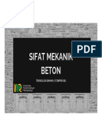 Sifat Mekanik Beton