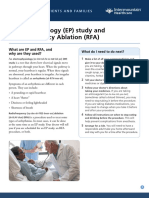 Electrophysiology (EP) Study and Radiofrequency Ablation (RFA)