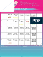 September 2021 Calendar