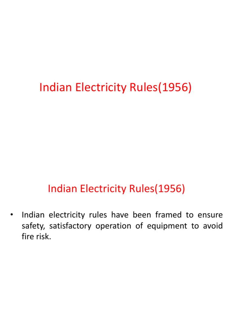 indian-electricity-rules-1956-pdf-voltage-electrical-equipment