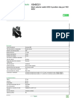 2. Interruptor Simple (Selector XB4BD21)