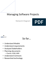 Managing Software Projects: Network Diagram