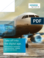 Take Off Into The Digital Age.: Productivity in Aerospace Manufacturing - Reliable, Efficient and Secure