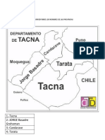 Tacna y Provincias