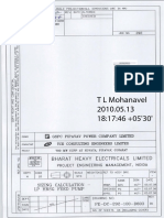 LPBFP - Sizing Calculation LP HRSG Feed Pump - Doc PG DC 292 100 d603 - R 1