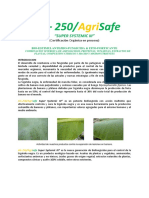AG250 Super Systemic III Bio-Estimulante Brochure y Ficha Tecnica Confidencial
