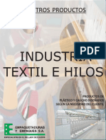 Catalogo Industria - Textil Hilos