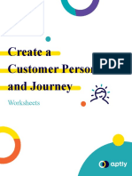 Create A Customer Persona and Journey - 123