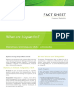 What Are Bioplastics?: Fact Sheet