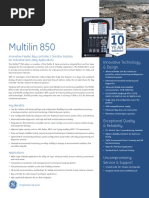 Multilin 850: Grid Solutions | PDF | Scada | Relay