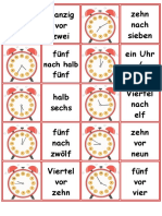 Spiele Im Deutschunterricht Memory Die Uhrzeiten Aktivitaten Spiele - 103591
