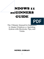 WINDOWS 11 BEGINNERS GUIDE - The Ultimate Manual For Beginners To Master Windows 11 Operating System With Shortcuts, Tips, and Tricks - Nodrm