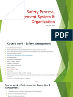 Safety Process, Management System & Organization - Lecture 2