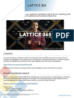 Lattice 365 Welcome Pack