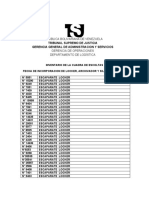 Tribunal Supremo de Justicia Gerencia General de Administracion Y Servicios