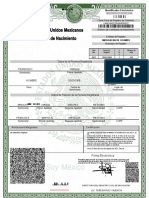 Acta Nacimiento