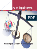 Glossário Termos Jurídicos - Austrália